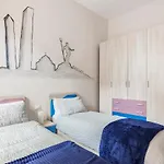 公寓 Secret Terrace Downtown Loft, Rooftop Terrace, 2 Bedrooms, Ac